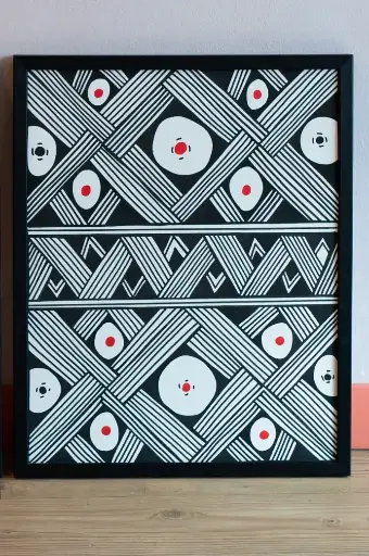 Painting Indigena small by Waxamani