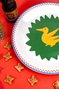 Plate Flying Duck by Voador