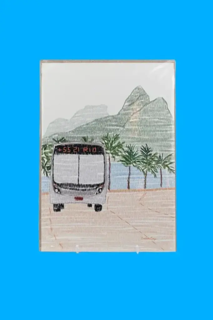 Print Rio bus by Isabela Cury