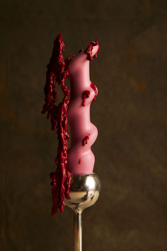 Candle Colour Tear Pink by Alya