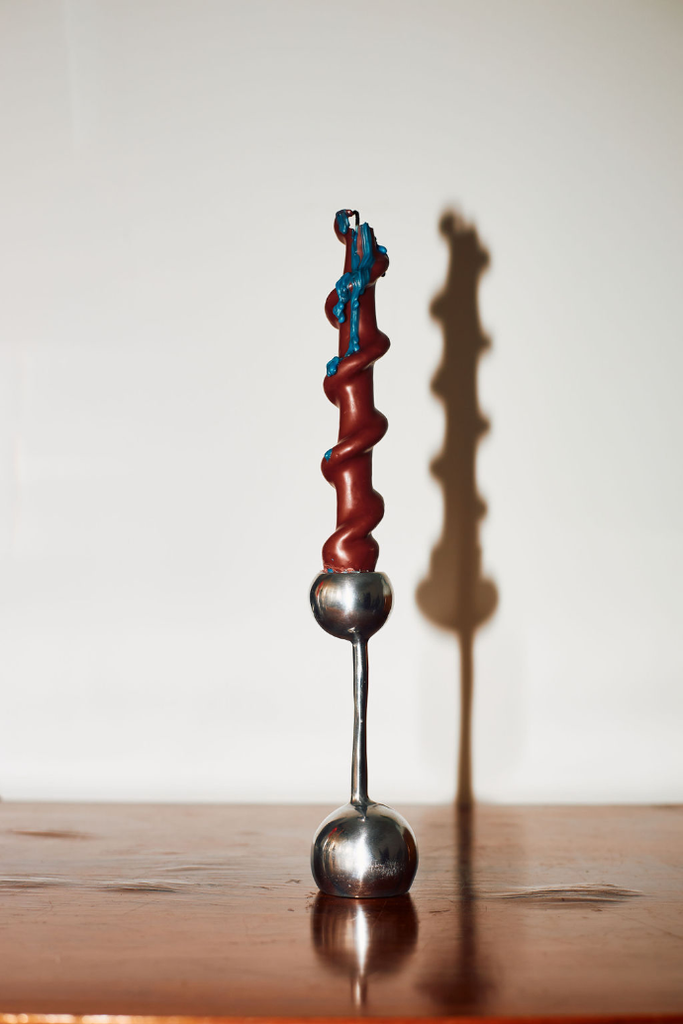 Candle Colour Tear Brown by Alya