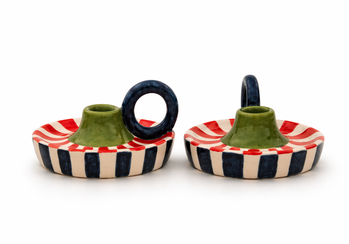 Candle Holder with Handle by Studio Noir