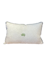 Coastal Green Border Crab Cushion By Decortextil