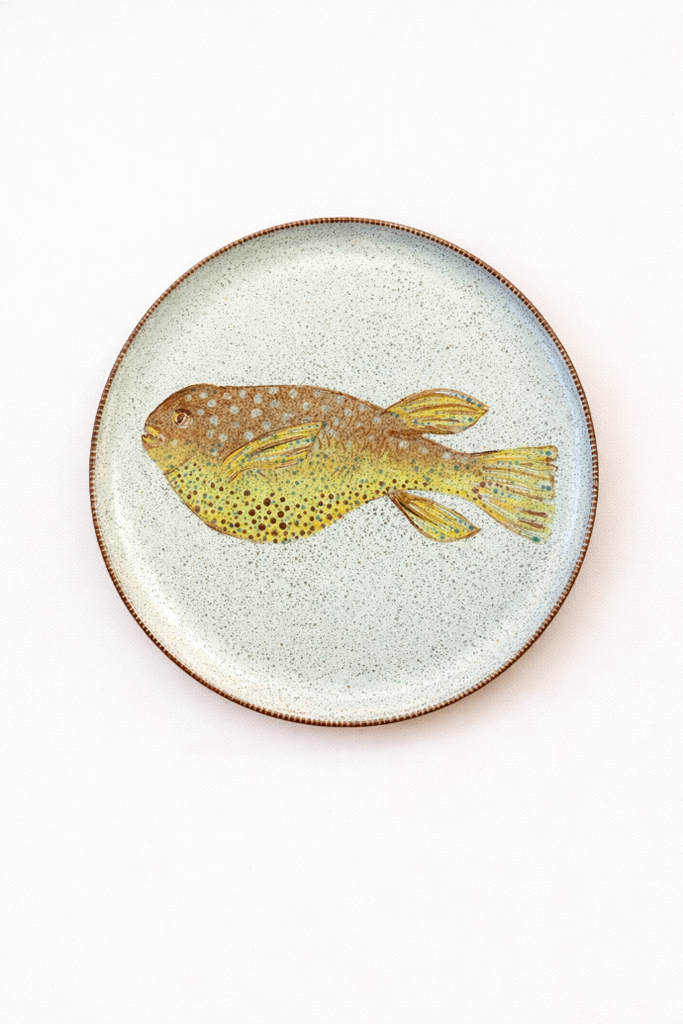 Plate Ocean Creatures 8 by Maroca