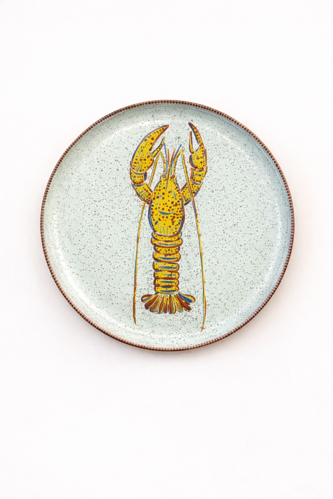 Plate Ocean Creatures 10 by Maroca