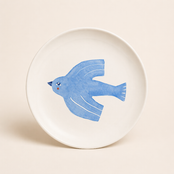 Plate Birds S by Maroca