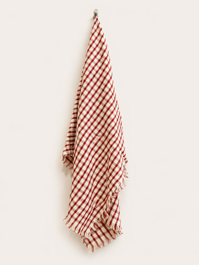 Picnic Cloth Checkered Red by Deco