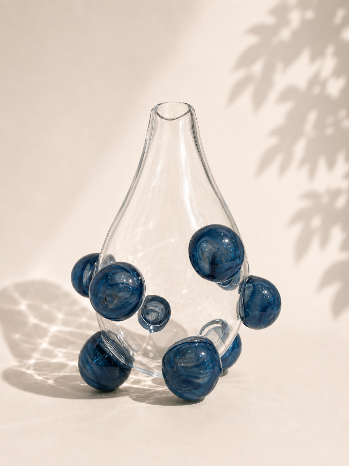 Vase Bubble Crystal by Gileno Design