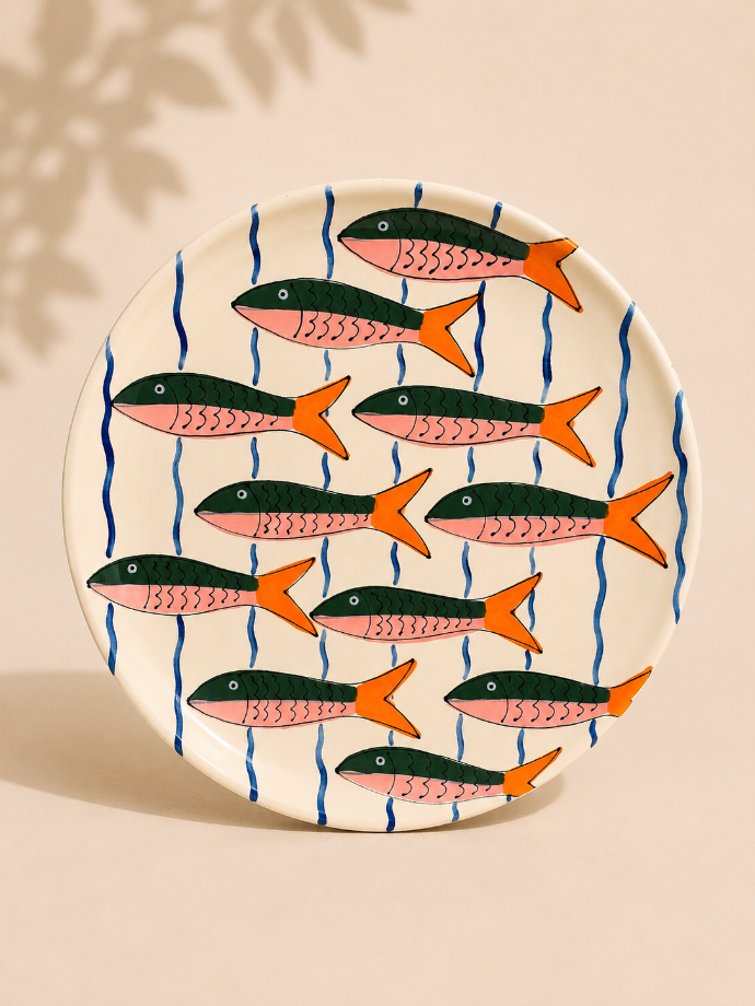 Plate Large 3 by Atelier da Renata