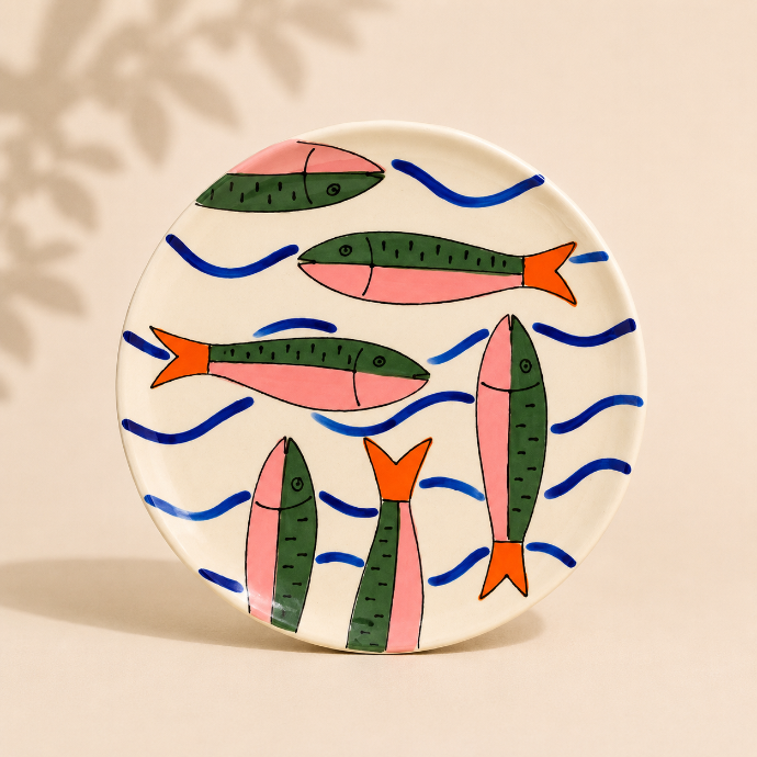 Plate Medium 2 by Atelier da Renata