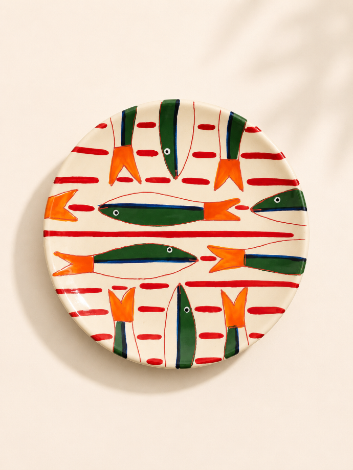 Plate Medium 3 by Atelier da Renata