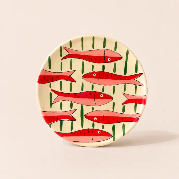 Plate Medium 4 by Atelier da Renata