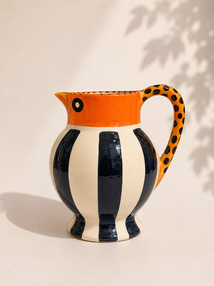 Orange bird by Atelier da Renata