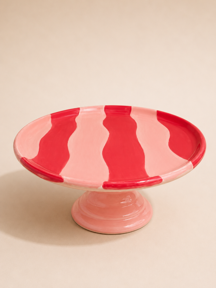 pink Cake Stand M 2 by Atelie da Renata