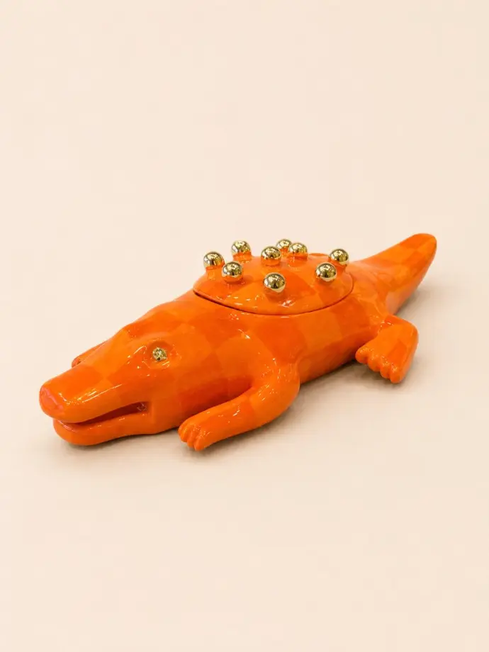 Vase Alligator by Dani Enne Cerâmica