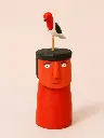 Totem Red by Cícero Manuela from Ilha do Ferro
