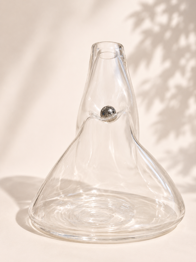 Vase Large Vertical Organic Stone TR 2L by Studio Pedrazzi
