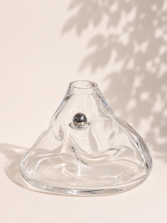 Vase Medium Vertical Organic Stone TR 2L by Studio Pedrazzi
