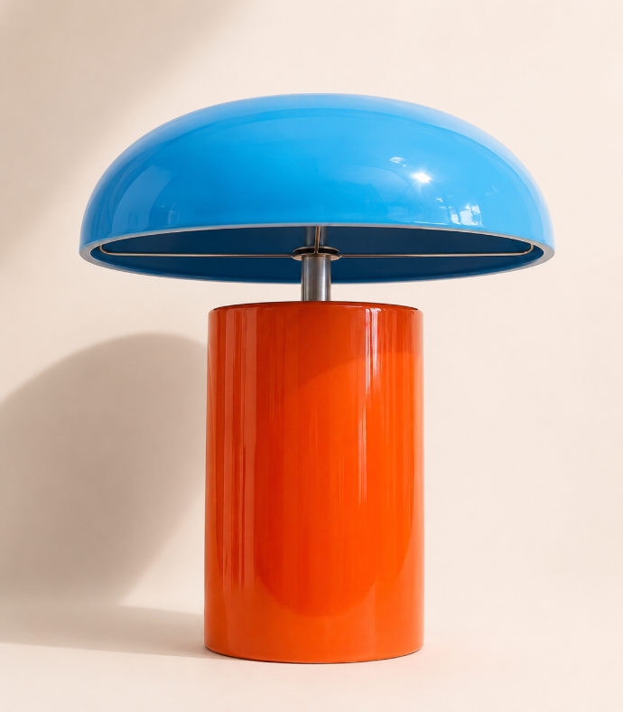 Lamp Oval L Orange/Sky by NG
