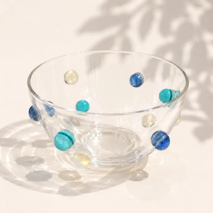 Acrylic Bowl Blue  by Alegoria