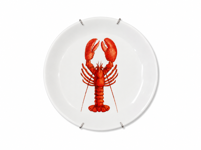 Lobster 19cm plate by Greghi