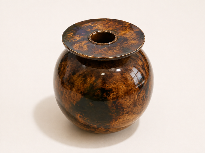 Vase Orbs Black S by Vintage & Cool