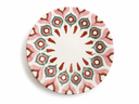Dinner Plates Set 6 Hot Pepper by Camistef
