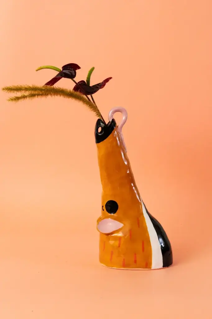 Vase Anteater by Ceramiquinho