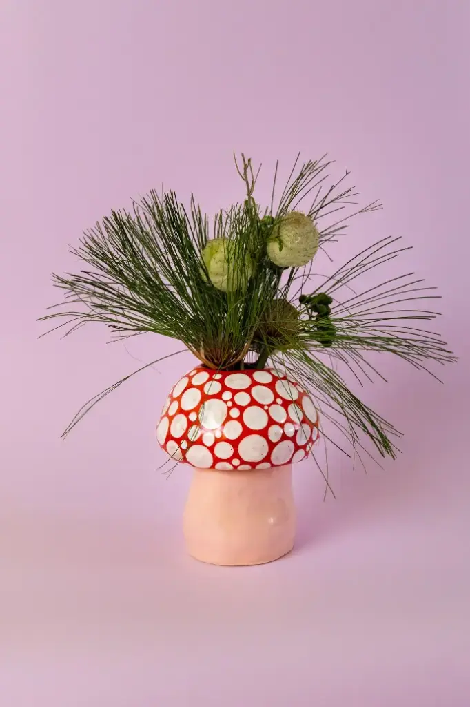 Vase Mushroom by Ceramiquinho