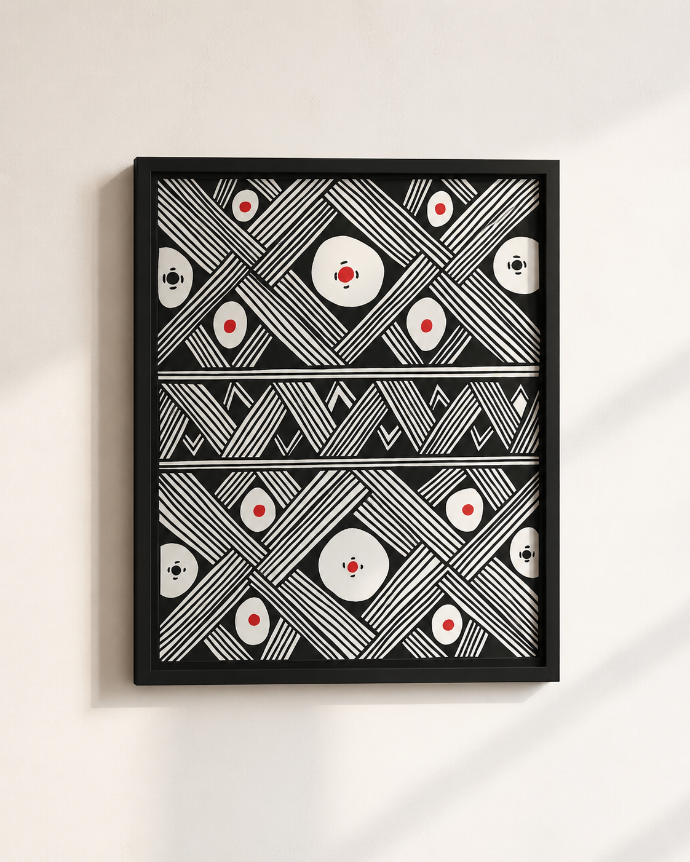 Painting Indigena small by Waxamani