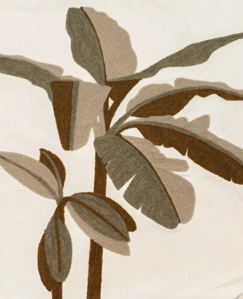 Cushion Chinille green by Decortextil