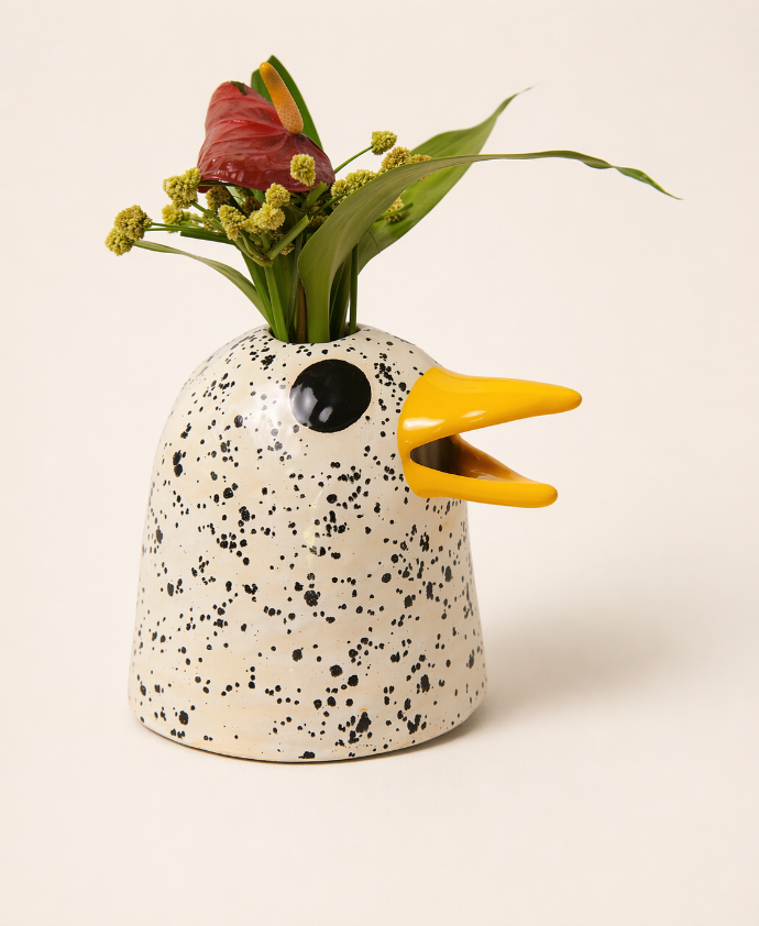 Vase chick by Ceramiquinho