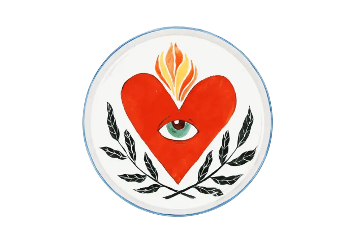 Plate Corazion 4 by Maroca