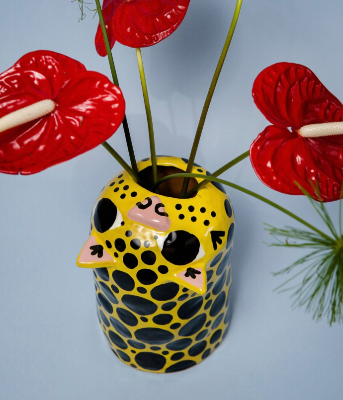 Vase Tiger by Ceramiquinho
