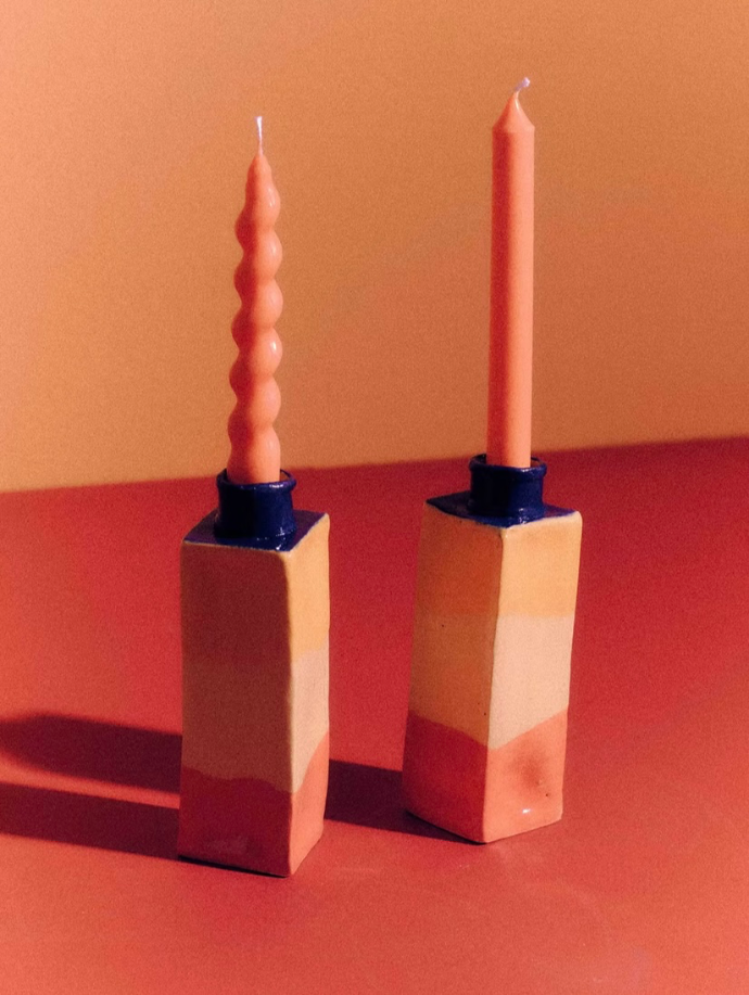Candle Holder Square  Horizon by Studio Noir