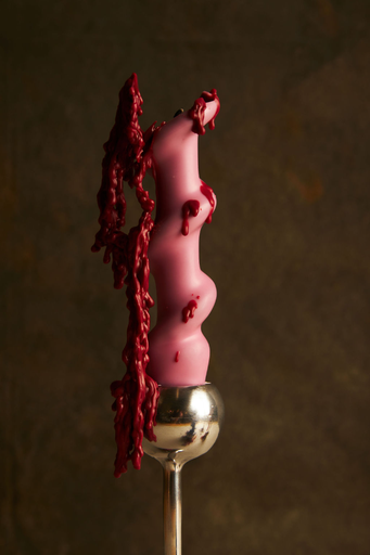 Candle Colour Tear Pink by Alya