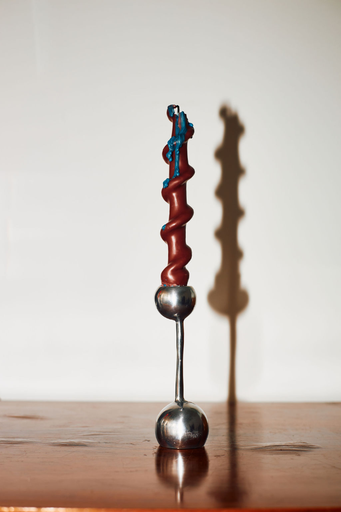 Candle Colour Tear Brown by Alya