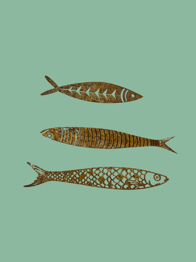 Sculpture Sardines by Mercatto