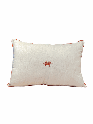 [dec000010] Coastal s red crab cushion by Decortextil