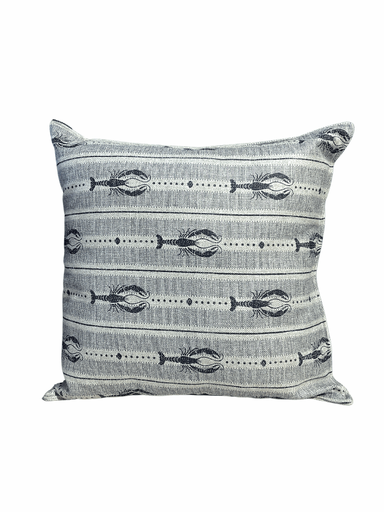 NAVY Multi lobster pattern CUSHION BY DECORTEXTIL