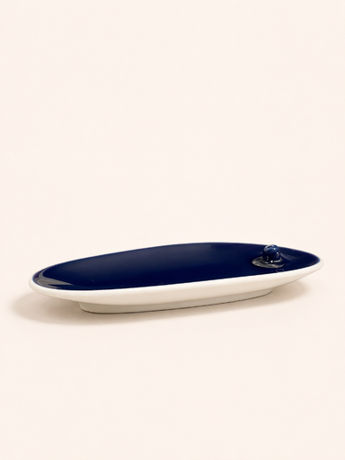 [hol0001] Incense Holder Blue Cobalto by Holaria