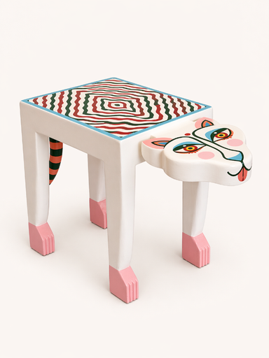 Stool 8 by Clara Imperatrice