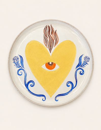 Plate Heart 2 by Maroca