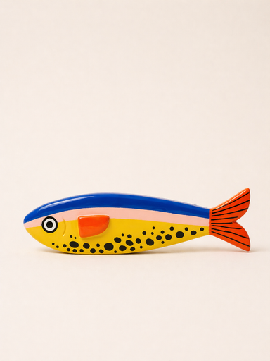 [oth00065] Wall piece Fish by Ju Chooo
