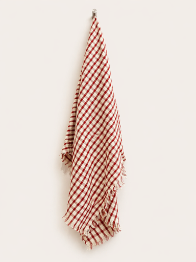 [deco0003] Picnic Cloth Checkered Red by Deco