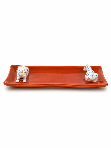 [dan0003] Tray Panther White Gold by Dani Enne