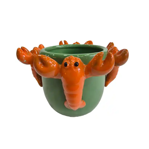 [cs0002] Vase Green Lobster by Camistef Design Concept