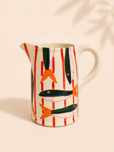 Fish jug 1 by Atelier da Renata