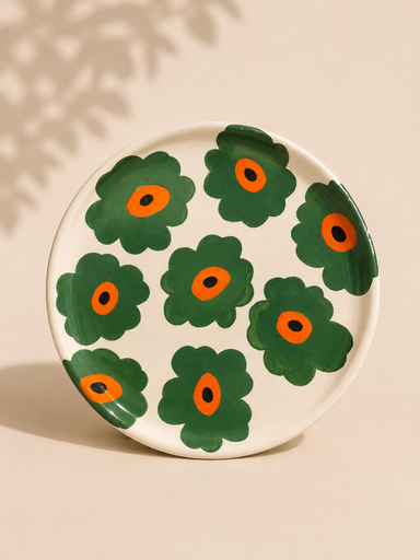 [ren00024] Plate Large 5 by Atelier da Renata