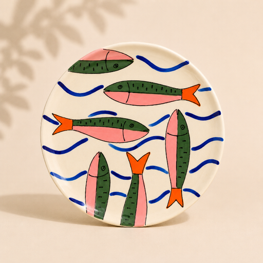 [ren00026] Plate Medium 2 by Atelier da Renata
